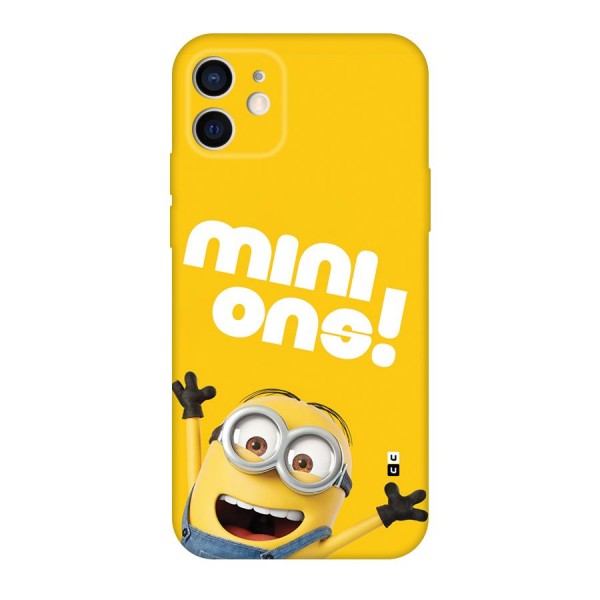 Happy Minion Back Case for iPhone 12 Pro